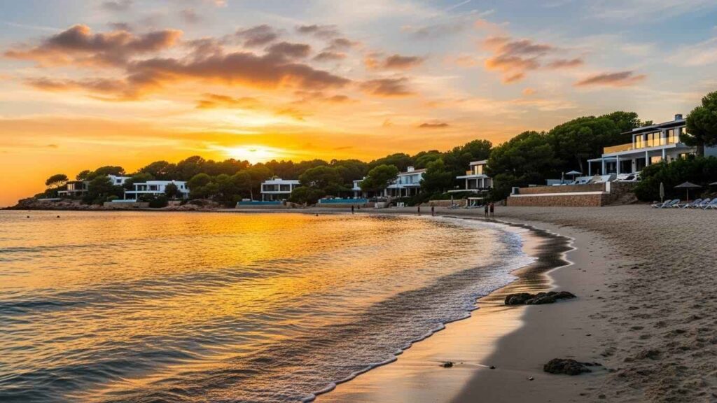 Luxury villa near Ibiza beach and nightlife