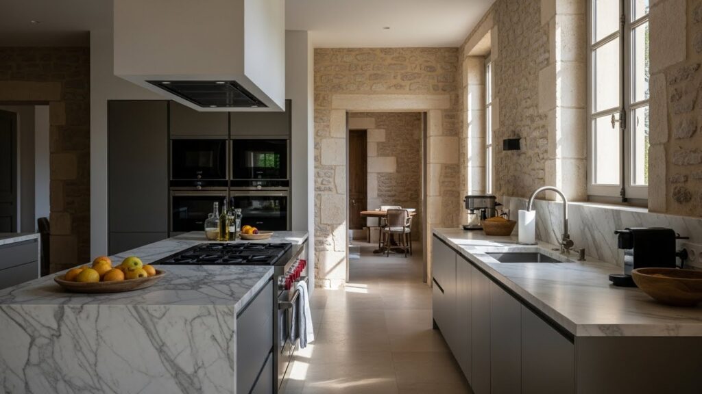 Modern luxury interior design in a luxury villa Provence Le Collectionist estate