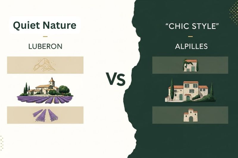 Regional comparison for luxury villa Provence Le Collectionist destinations