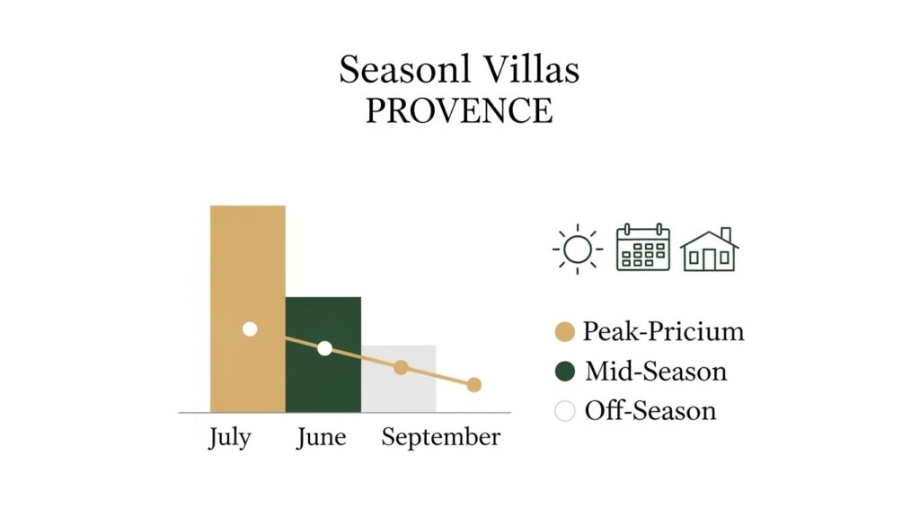 Seasonal pricing and planning guide for luxury villa Provence Le Collectionist rentals